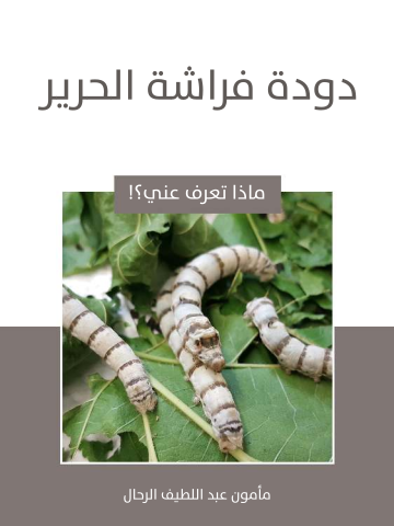 غلاف كتاب دودة فراشة الحرير